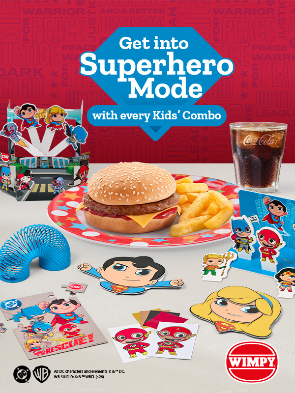 DC Justice League Kids Combo