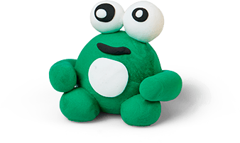 Clay Frog Toy